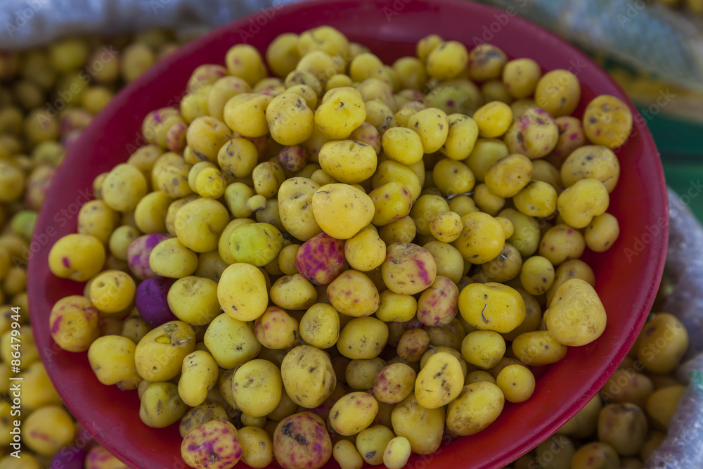 mellocos portion in the ecuadorian market mellocos portion in the ecuadorian market