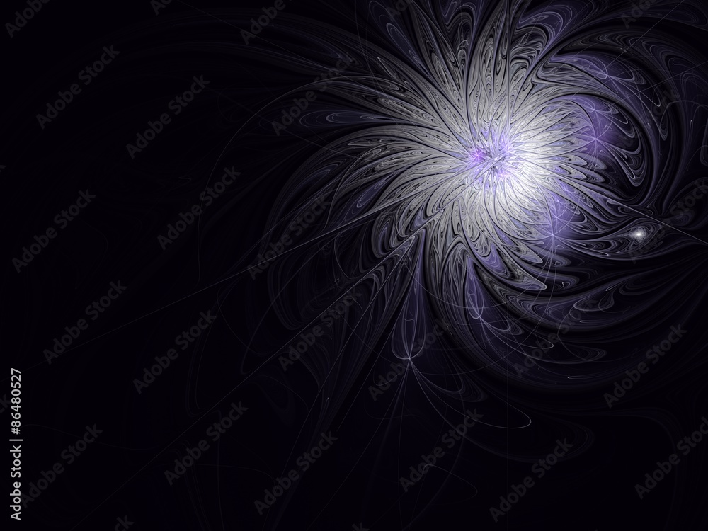 Fototapeta premium fractal flower
