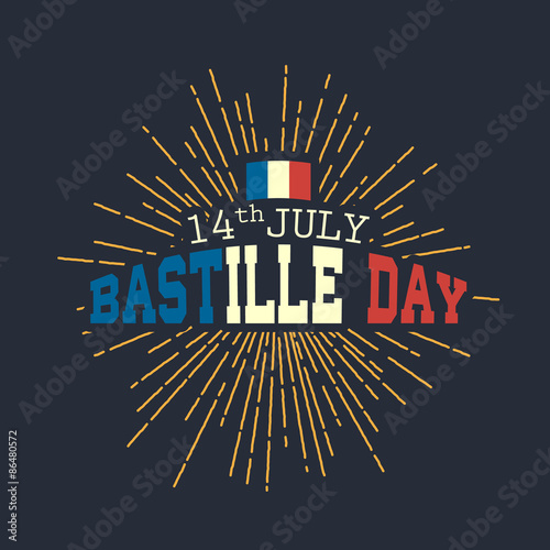 14th July,Happy Bastille Day background