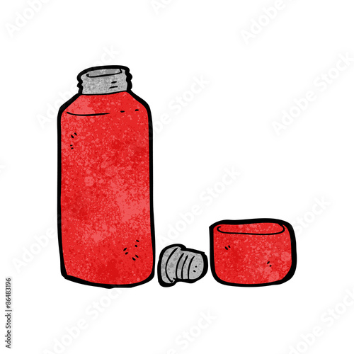 cartoon vaccum flask