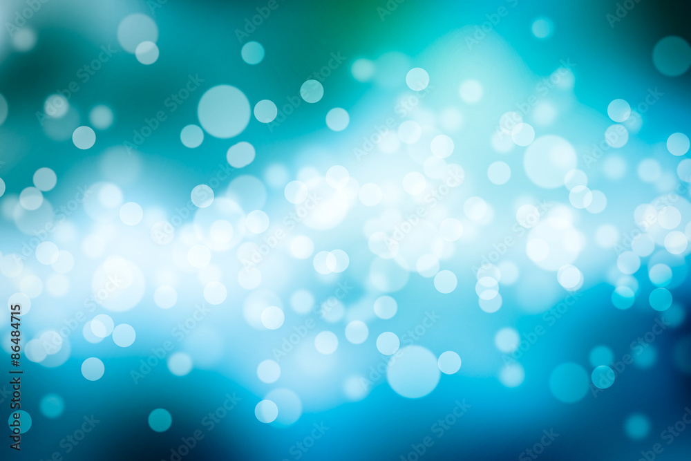 Blurred Lights on blue background or Lights on blue background. Blurred Lights on blue background or Lights on blue background.