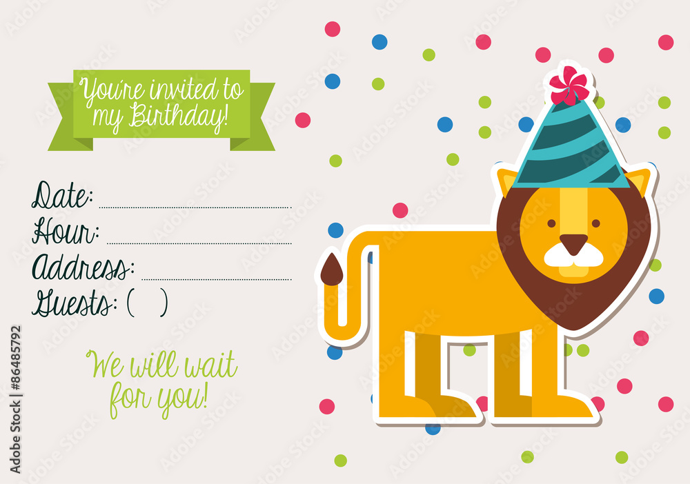 birthday invitation birthday invitation