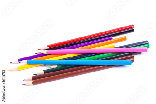 Buntstifte freigestellt 