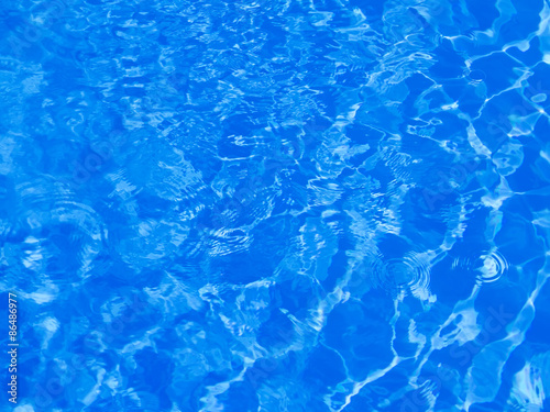 beautiful clear pool water