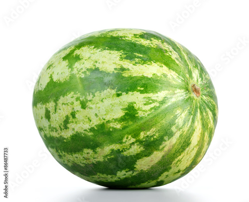 Watermelon isolated on white background. 