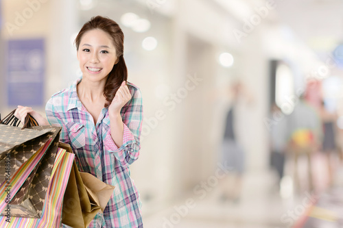 shopping woman