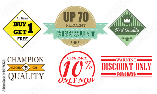 Promotion Label 01