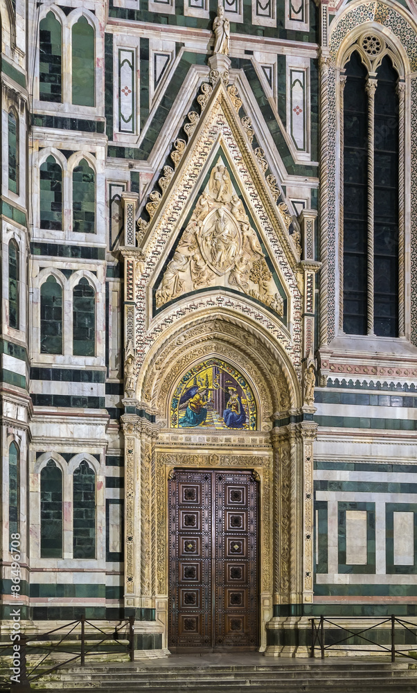 Florence Cathedral in evening, Italy Florence Cathedral in evening, Italy