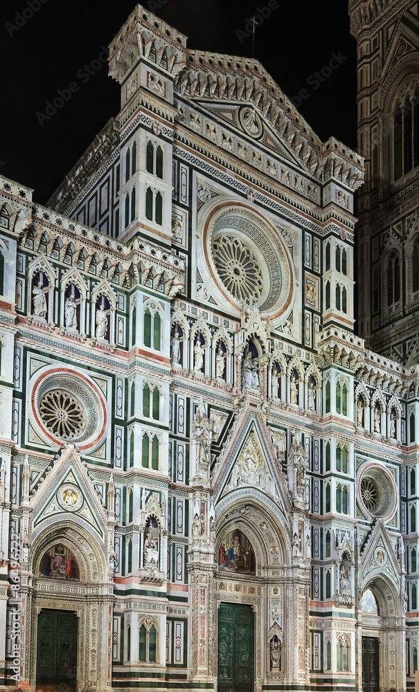 Florence Cathedral in evening, Italy