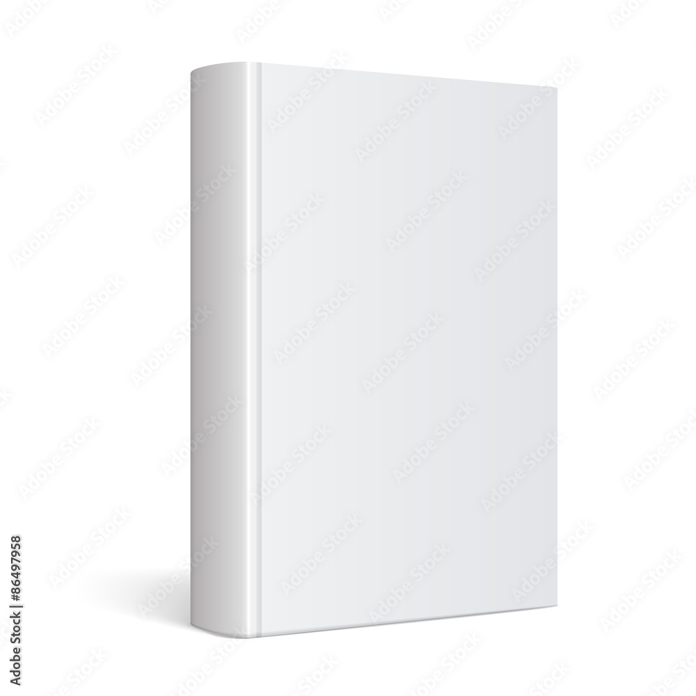 Light Realistic Blank book cover Light Realistic Blank book cover