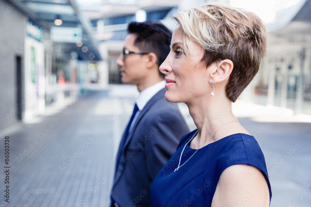 Obraz premium Serious about success and determined