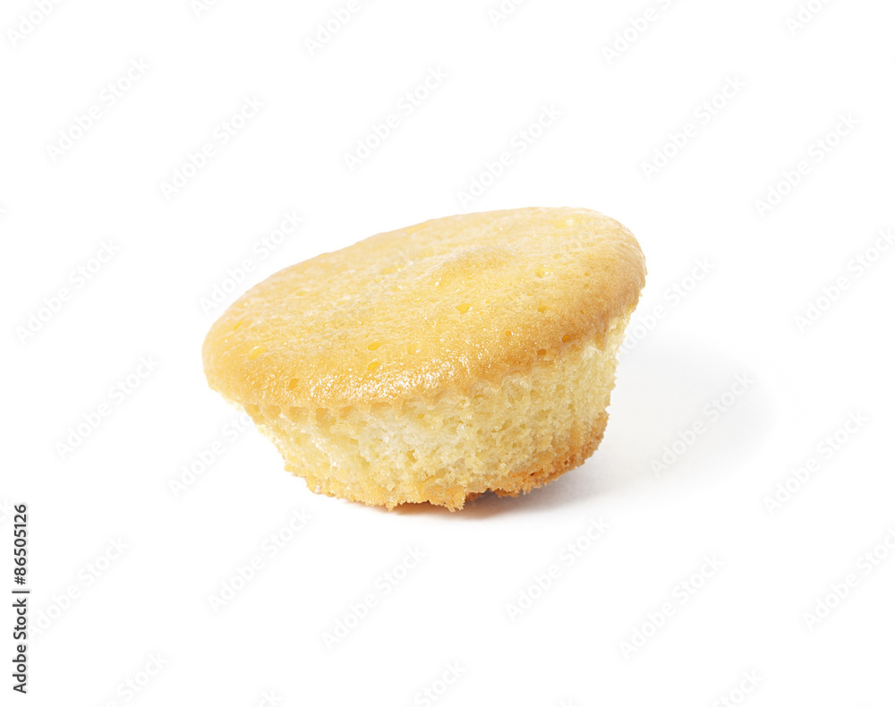 Tasty muffin on white background Tasty muffin on white background