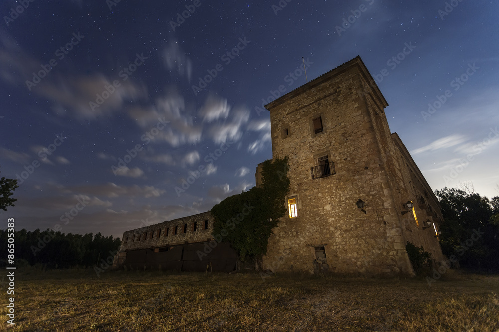 Sopetran abandoned monastery. Spain