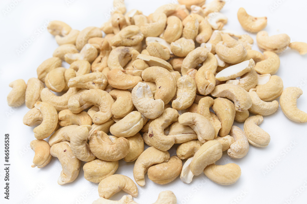 Heap of cashew nuts, Heap of cashew nuts,