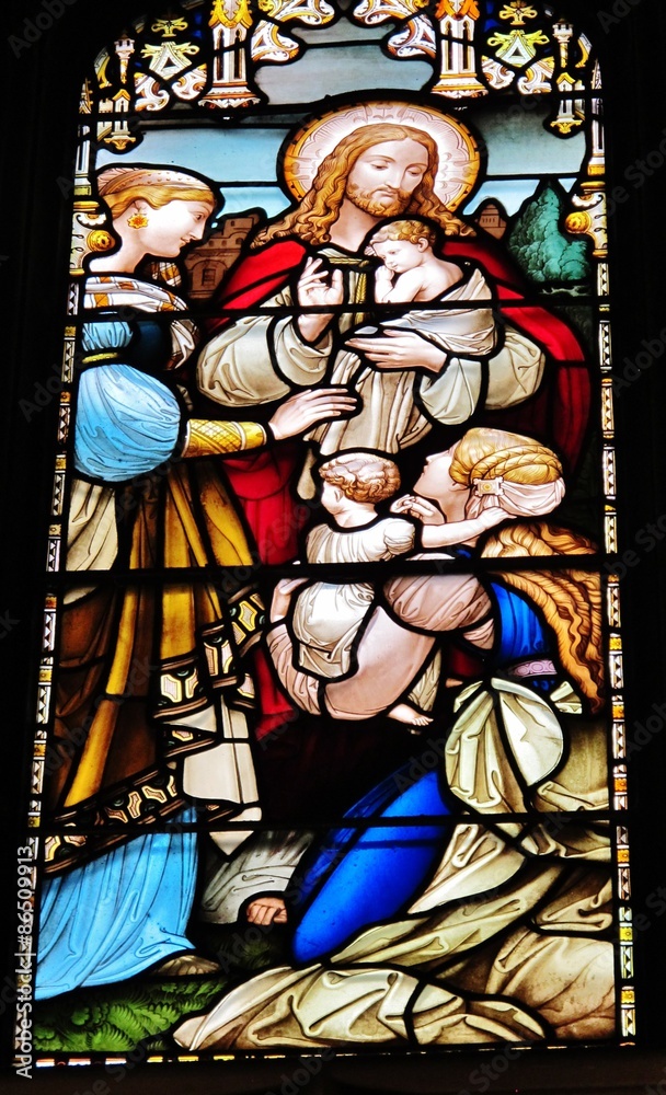 Kinderfreund Jesus, St. Giles‘ Kathedrale, Edinburgh
