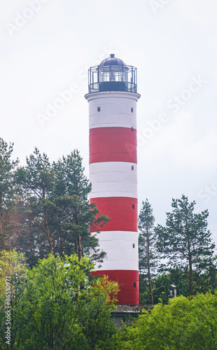 Lighthouse near border of Estonia and Russia.