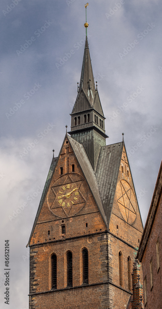 Kirchturm der Marktkirche in Hannover