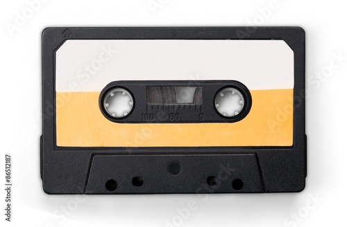 Tape, record, music.