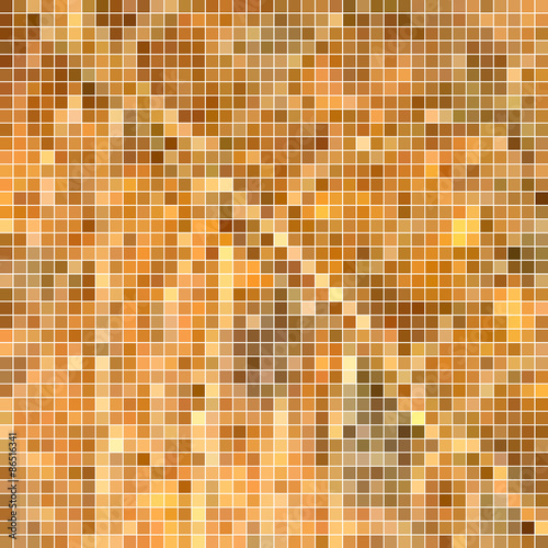 abstract square pixel mosaic background