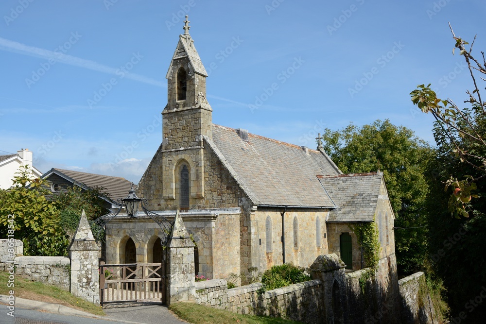 St.Levans Church, Porthpean, Cornwall, England