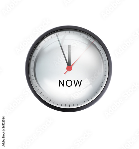"Now" in Uhr