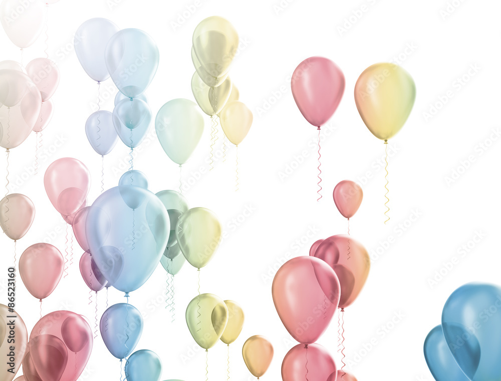 Party celebration balloons