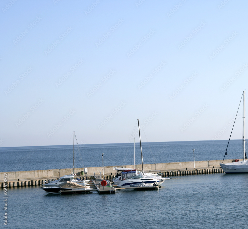 Fototapeta premium Sailing boats