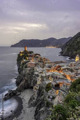 Vernazza on the Cinque Terre in Liguria