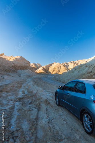 car goes desert of the Negev © Olexandr