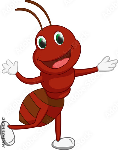cute ant cartoon