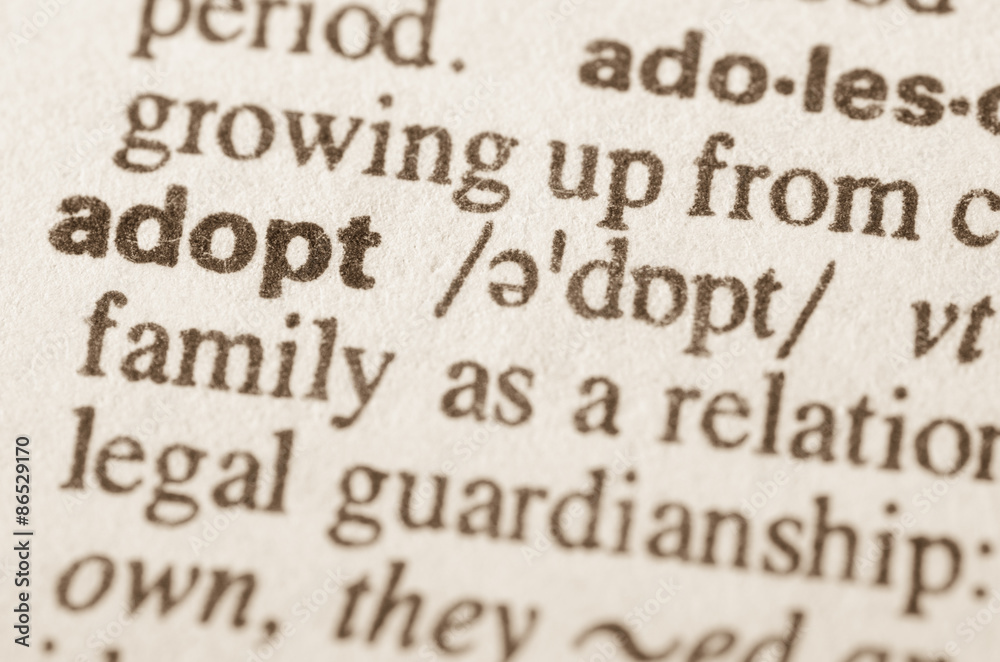 Dictionary definition of word adopt Dictionary definition of word adopt