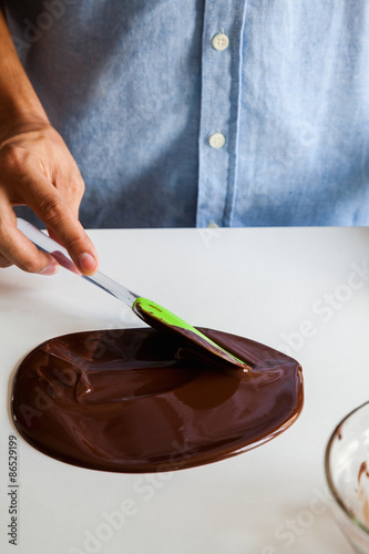 Tempering Chocolate photo