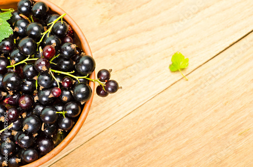 black currants in a plate