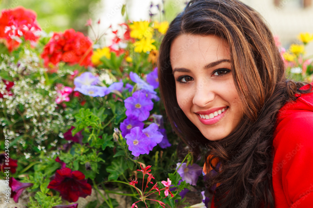 Beautiful young woman Beautiful young woman