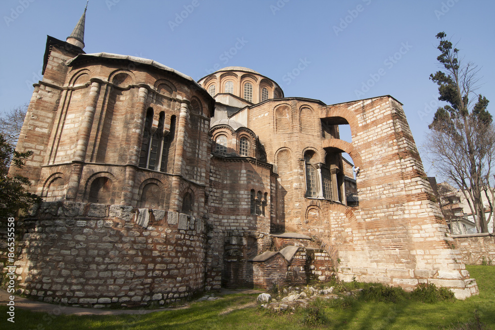 Chora Church  in Istanbul, Turkey