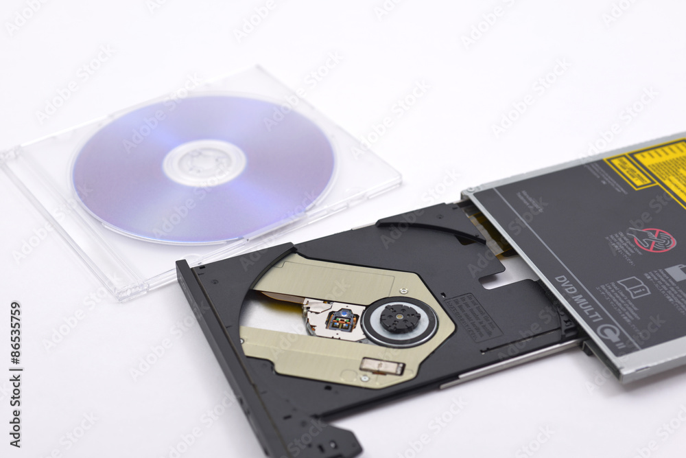 Fototapeta premium DVDドライブ