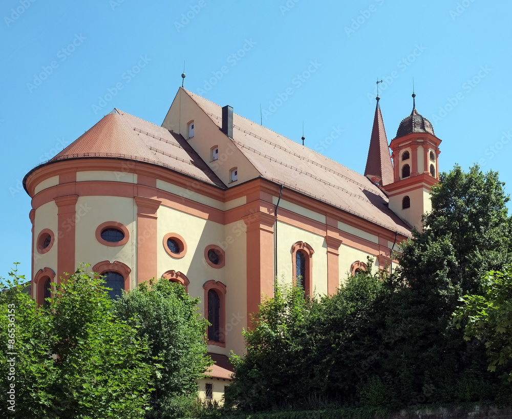 Stadtkirche in Ellwangen
