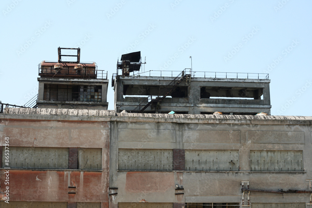 Fototapeta premium vecchia fabbrica