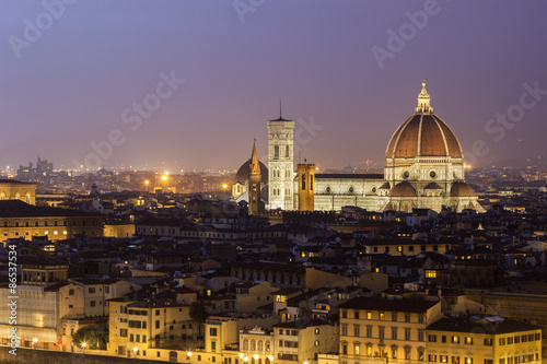 View on Florence Cathedral in Italy