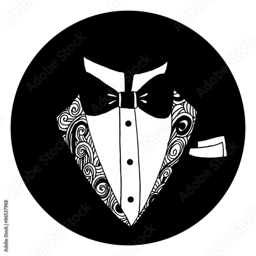 Tuxedo Round Icon