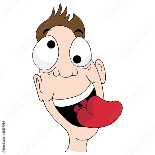 Man Making Funny Face