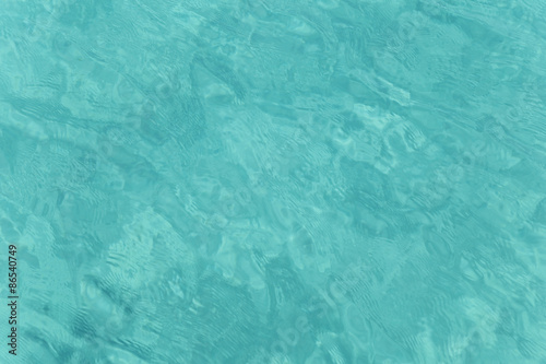 Shining turquoise water ripple background