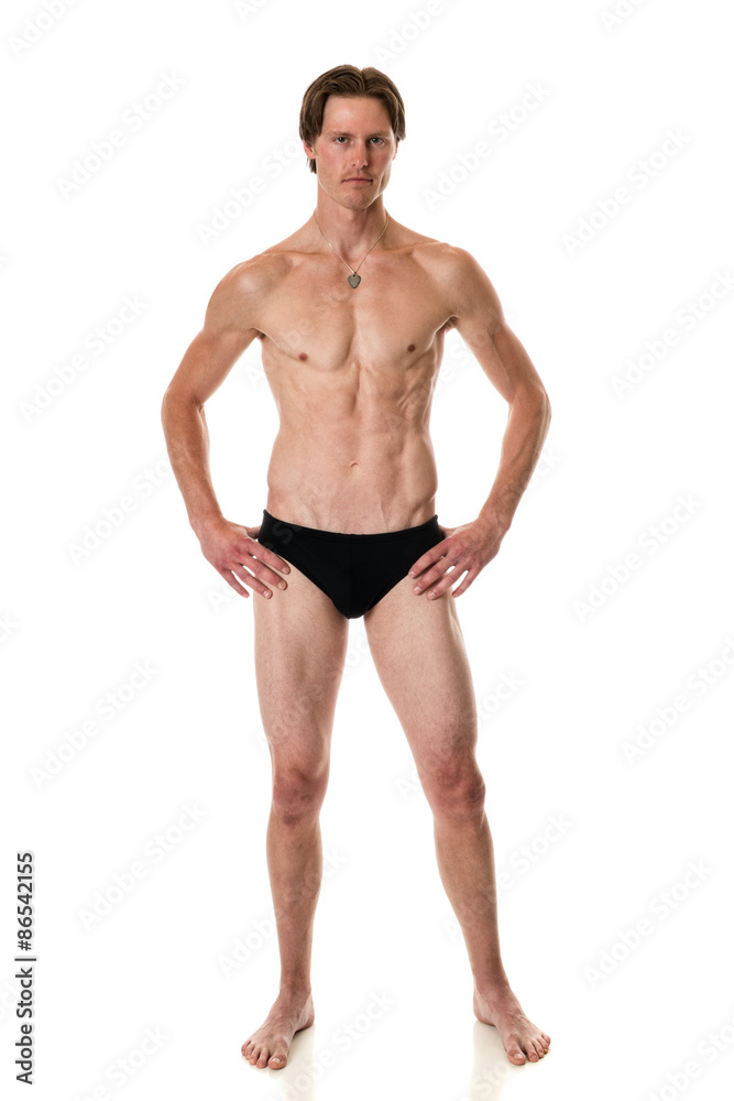 Man in Swimwear Man in Swimwear