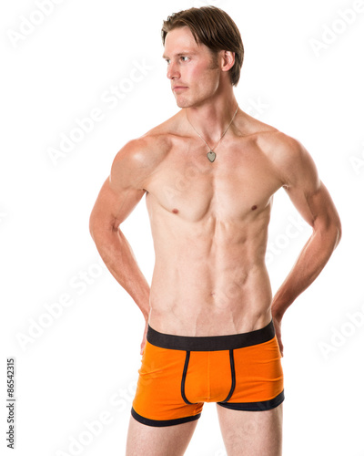 Man in Underwear