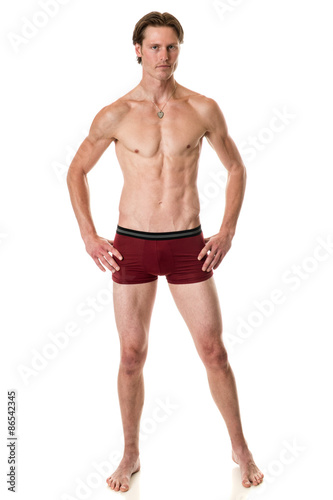 Man in Underwear