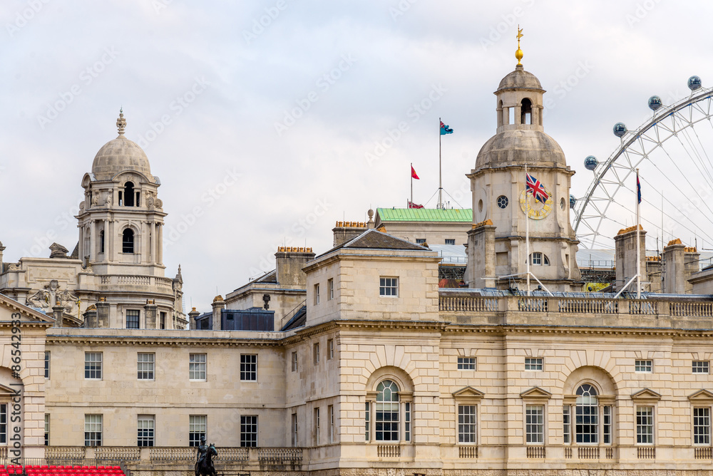 Horse Guards building in London - England
