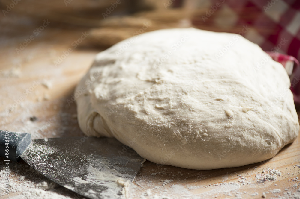 Fresh homemade pizza dough Fresh homemade pizza dough