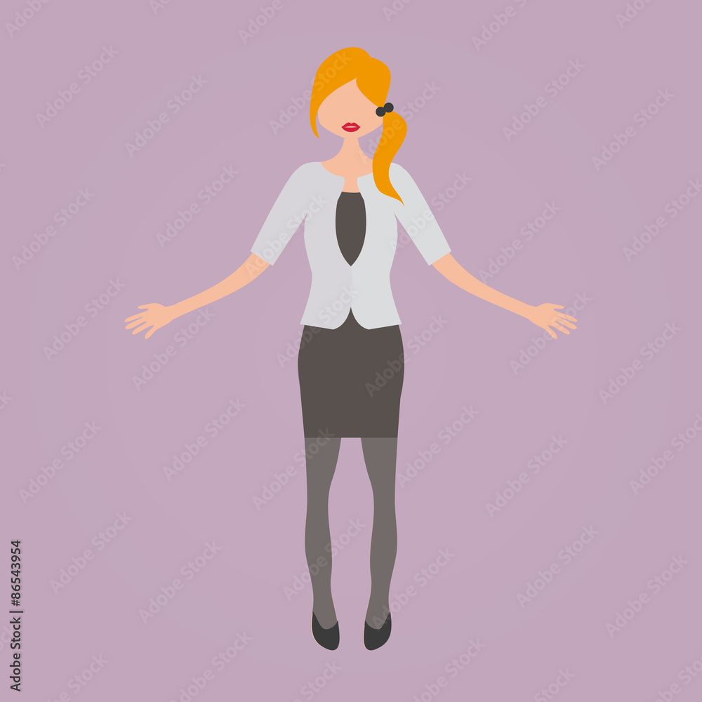 Office character Office character