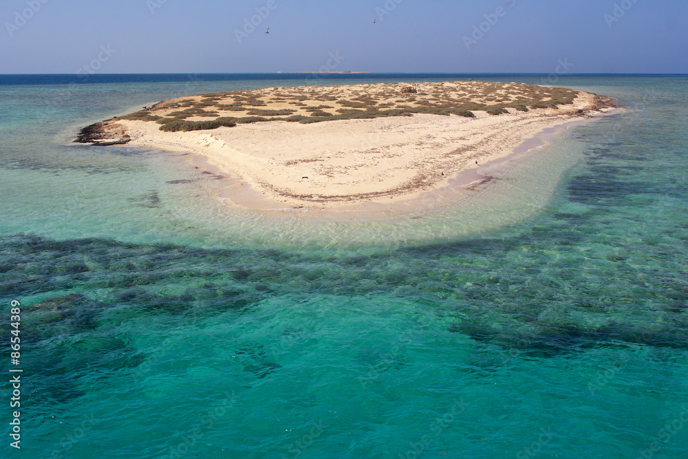 Paradise Atoll of Qulaan islands in Egypt Red sea