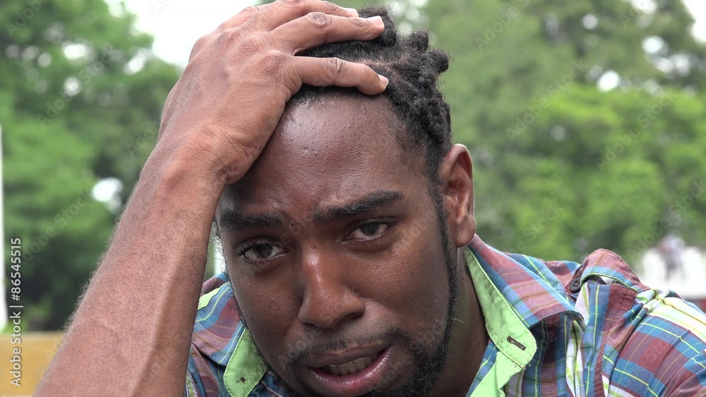 Sad Man, Depressed Adult, Feelings
